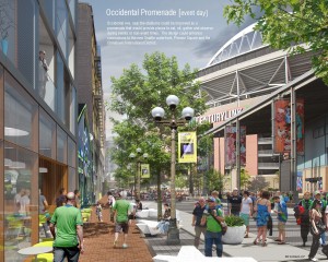 The Stadium District Study looks for ways to improve public spaces and streets near the stadiums.