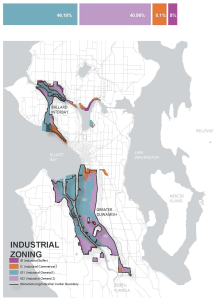Map of Seattle's Industrial Lands