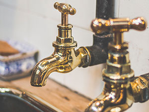 gold faucets