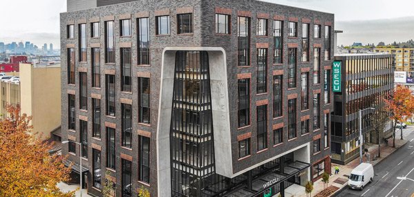 WSECU building that went through Design Review.