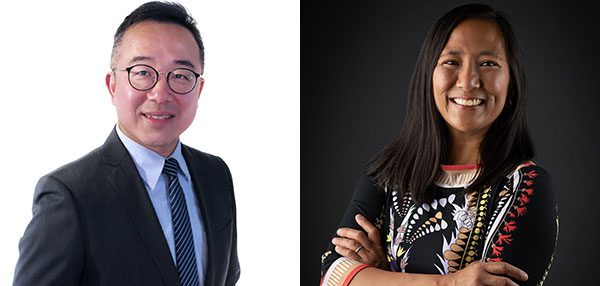 Kai Ki Mow (left) and Ardel Jala (right)