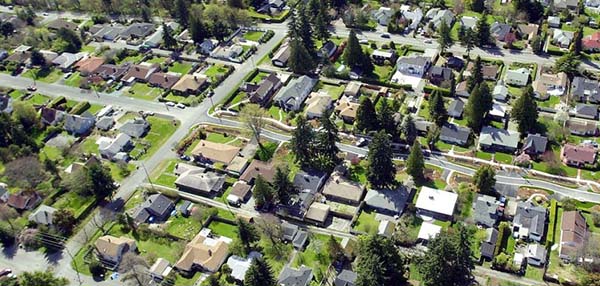 An Neighborhood Residential zoned area.