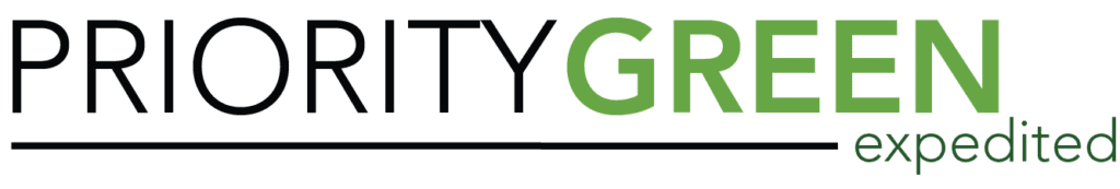 Priority Green Expedited logo.